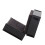 LED Black Ring Box, 8x8x7cm, Flocking Interior, Battery-Powered 12