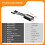36V/48V Electric Sine Wave Controller Set LCD Colorful Screen Instrument  Display Scooter Controller 6