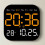 Digital Wall Clocks Temperature Date Week Dispaly Electronic Table Clock Wall-Mounted LED Alarm Clock Remote Control 3