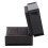 LED Black Ring Box, 8x8x7cm, Flocking Interior, Battery-Powered 11