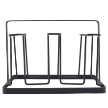 6 Glas Becher StäNder Halter Trocken Regal KüChe Wasser Becher Rack Hause HäNgender AbtropffläChe Lagerung Regal ZubehöR