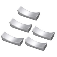 5 StüCk Rostfreier Stahl StäBchen Ablage Halter,Messer Ablage,LöFfel Halter,Gabel Ablage,Geschirr StäNder,Tisch Dekoration,Silber