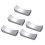 5 Pcs Stainless Steel Chopsticks Rest Holder,Knife Rest,Spoon Holder,Fork Rack,Tableware Stand,Table Decorations,Silver 1