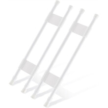2 Pcs Double RV Refrigerator Bars, RV Tension Rods with Adjustable Length - 15.7 to 27.6 Inches