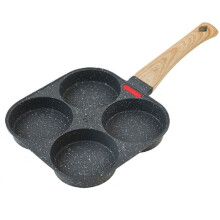 Egg Frying Pan Nonstick Coating Skillet, Comfortable Handle,for Omelettes,Pancakes, and Hamburgers, Outdoor Camping