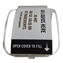 Liquids Cover for Slushie Machine Transparent Lid FS300/FS301/FS301C/CL301A Drink Replacement Parts