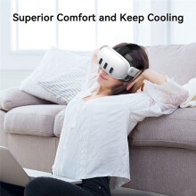 Face Mack-Fodral för Meta Quest 3 Andningskomfort VR-Mask Ansiktsgränssnitt Byt Ut Ice Silk Tygdyna VR-Glasögondel