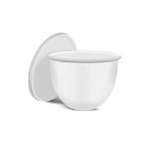 Silicone Bowl Liners for Tilt- 5 QT Mixers Liners with Lids Kitchen Blender Accessories White