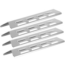 4Pcs Heat Plate Stainless Steel Grill Oven Heat Plate Heat Tents Deflector Cover Accessory Oven Accessories