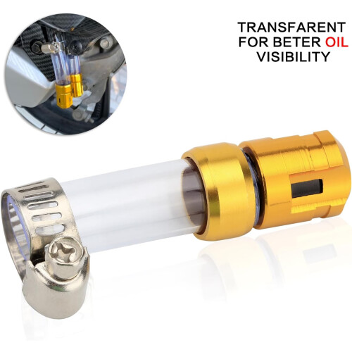 Motorcycle Air Filter Drain Plug Alloy Antirust Boost Engine Performance  Fit 1