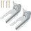 2Pack 316112005 Anti-Tip Bracket Kit for  Stove Range Oven,Replace 316107200,316112003,316112004,316541700 2
