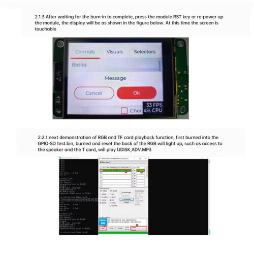 ESP32 Development Board with Case 2.8 Inch Touch Display for LVGL WIFI  240x320 Screen LCD TFT Module 1