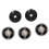 New 3 Plastic Gear Base + 2 Rubber gear for  Replacement Spare Parts Durable Quality 1