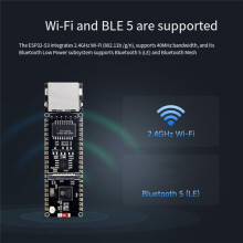 ESP32-S3 ETH Camera Development Board PoE RJ45 / OV2640 OV5640 Port / W5500 / Micro- for Raspberry Pi Size,B
