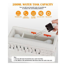 Speaker White Noise Machine Diffuser Air Aroma Diffuser Humidifier Machine with 8 Group Nature Sound EU Plug