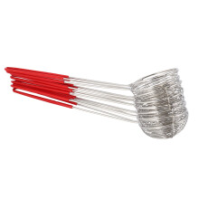 8 Stuks Rvs Spider Zeef  Kleine Draad Skimmer Vergiet voor Hot Pot, Tortellini en Gehaktbal