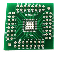 QFN56 QFN64 Adapter Board Converter Pin Board Immerse 0.5mm Transfer Board 10pcs