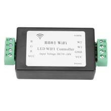 H801 RGBW LED WIFI Controller LED RGB Controller DC5-24V Input for 5050 2835 3528 SMD LED Strip Light Tape Ribbon