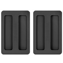 2 Pezzi di Copertura In Silicone per Tostapane, Coperture Antipolvere per Tostapane, Coperchio Antipolvere per Macchine del Pane, Accessori per