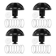 4 Set Coffee Machine Brew Basket Bottom Spring Loaded Stopper Kits for Parts 185774-000-000 112435-000-000