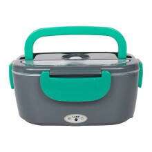 1.5 L Electric Lunch Box Food Warmer Portable Food Heater,Leak Proof Stainless Steel Liner,for Car or Home EU Plug
