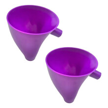 2pcs Flour Funnel for Kitchen Aid Mixer,Flour Funnel for Ksm150 5-Quart Tilt- Stand Mixer