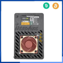 NerdAxe Miner Nerdminer Solo Lottery Miner 500Gh/S Superleiser Lüfter BM1366 ASIC-Chip Bitaxe BTC Miner BR-Stecker