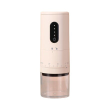 Moulin à Café Électrique Portable avec Écran D'Alimentation, 38 Vitesses, Réglable, 2000 MAh, Machine à Café Domestique.