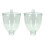 2X Coffee Grinder Part Hopper for Xeoleo N600 Machine,Prevent Jump Function,Coffee Bean Box,Grinder Coffee Bean Bin,B 1