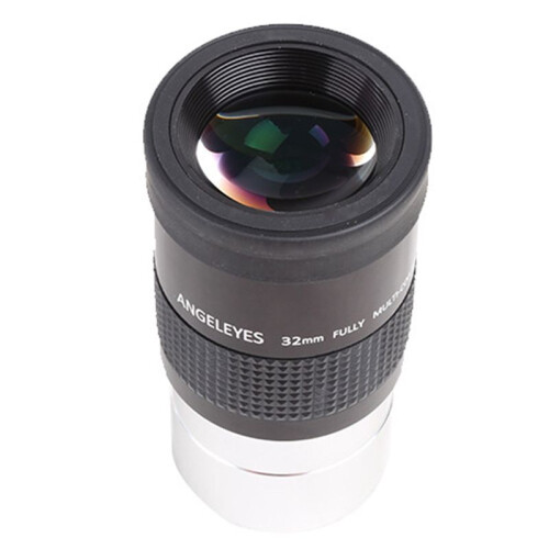 Acessórios para Telescópio Astronômico Ocular de 2 Polegadas e 26 Mm, Material Metálico Revestido Multicamadas,  Campo de Visão HD 1