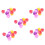50 x Silikon Rose Muffin Plaetzchen Becher Kuchen Backen Form 1