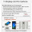 5MP OV5640 Camera T-Display-S3-Pro ESP32-S3 Touch Display 2.33inch LCD Development Board I2C Sensor Module WiFi B 3