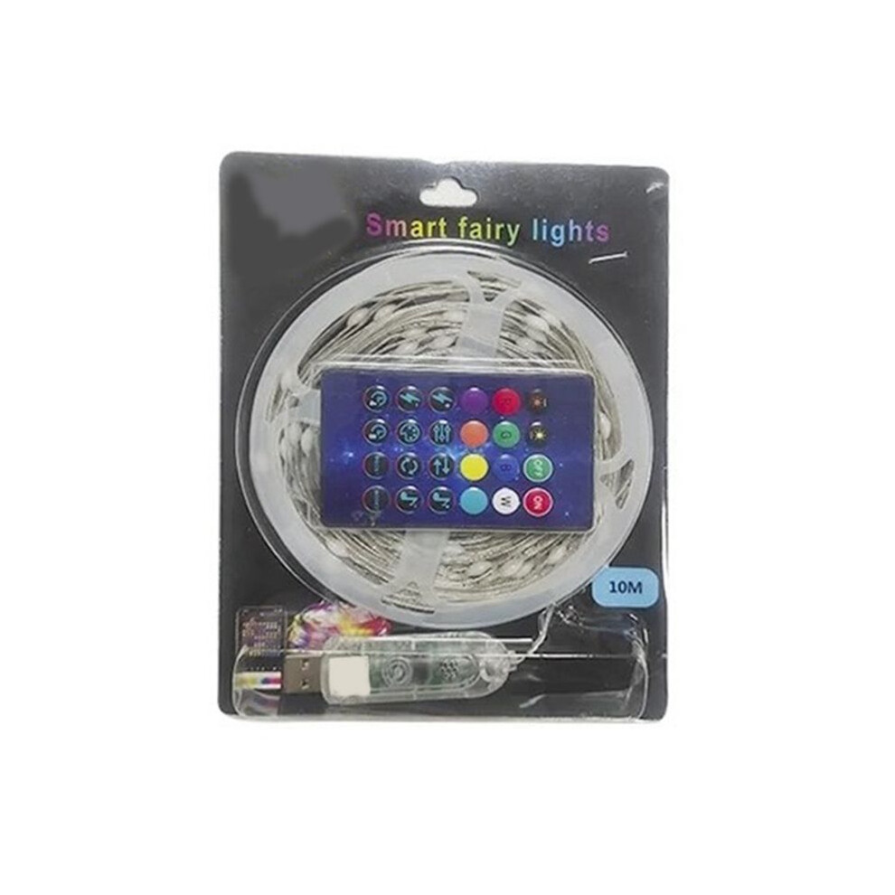 Tuya Led String Lights Rgb Phantom Color String Lights Set Intelligent Point Control Waterproof Ambient Lights 4713442969588