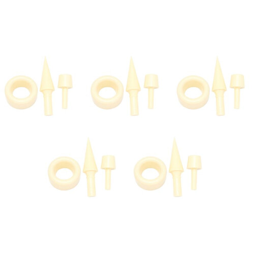 15Pcs Roller Waffle DIY Tools Ice Cream Cone Mold Pastry Roll Angle Mold Baking Mold Kitchen Dessert Tools