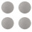 4X Coffee Filter Mesh,Reusable Coffee Puck Screen High Strength for  Coffee Maker Filters Accessories 54mm 1