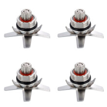 4X 767 Stainless Steel Hardened Six Mixing and Cutting for TWK Jtc 767 Blades Knife for Juicer Blender Part