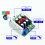 300W 20A LED Driver - - Buck Converter Step Down Module with Constant Current & Electrolytic Capacitor 3