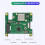 Para Raspberry Pi 5 CLB AI DP Kit para Raspberry Pi AI Kit PCIE para M.2 Placa de Expansão Hailo-8 CLB AI Developer Kit 7