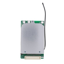 BMS 13S 48V 18650 Placa de Carga de Bateria de LíTio Porta Comum Curto-Circuito/ProteçãO de Sobretemperatura para Escooter (30A)