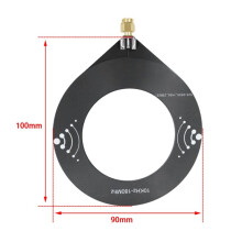 Portable Donut SDR Antenna Indoor Radio Antenna WB Antenna 10kHz-180MHz SMA Loop Antenna for Radio Walkie Talkie SDR,B