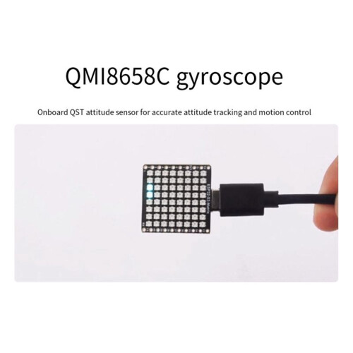ESP32-S3 Mikro-Entwicklungsboard HAT 8x8 LED-Matrix Wi-Fi+ Low  Development Board 1