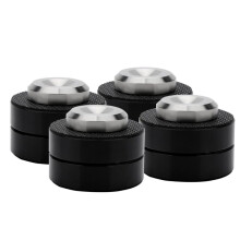 4 Pezzi Hifi Audio Speakers Amplificatore Preamplificatore Anti- Piedini Pads Supporti Assorbitori Spikes