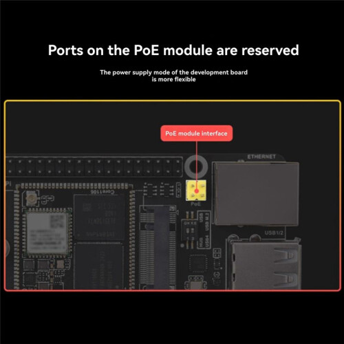 Pi B W OnBoard RV1106 Linux Development Board 128MB DDE3L 0.5TOPS Computing Power with WIFI Without 4G Module 1