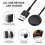 2 Pack USB-A + Type-C Charging Cable for  Pixel Watch 2 Charger,  Watch Charger Cable for  Ace LTE 1
