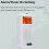 HanRongDa  Pocket FM AM Radio Orange Backlight LCD Display Radios with Full Range Speaker Support Sleep Timer 1