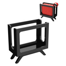 Desktop Stand Speaker Holder for Go 4&Go 3 Speaker Acrylic Tabletop Stand Speaker Mount Anti-Slip Base Display Shelf