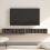 Homcom HOMCOM Set of 2 CD Storage Unit DVD Shelf with Adjustable Shelves Light Grey 7