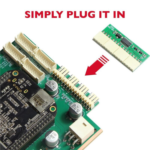5 Pcs Cooling Fan Simulator (2nd Generation) - Plug &  4 Pin Fan Spoofer for Bitmain  S19 and More 2
