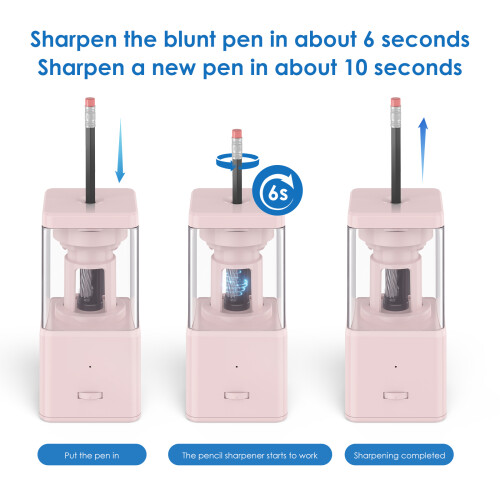 Auto Electric Pencil Sharpener USB 2