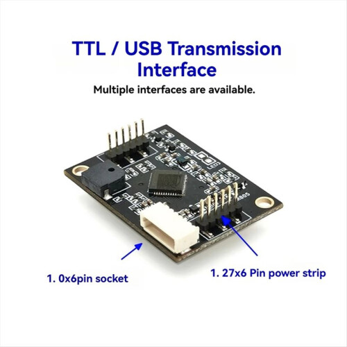 GM805-L Series UART USB DC5V Barcode Scanner Reader Module 1D/2D QR Bar Code Reader for Android (7-70cm) 1